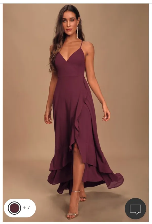 Lulus High Low Maxi Dress - Image 2