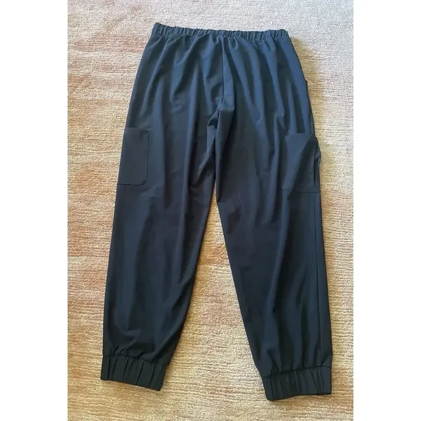 Hanes Women’s Black Comfort Fit StretchCargo Joggers Size 2XL - Image 2