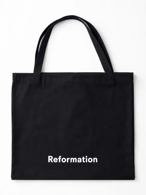 Reformation Tote Bag Black - Image 6
