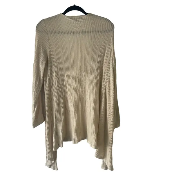 Alexandra + Oak Women's Size XL Cream Soft Open Front Cardigan Sweater‎ - Image 6