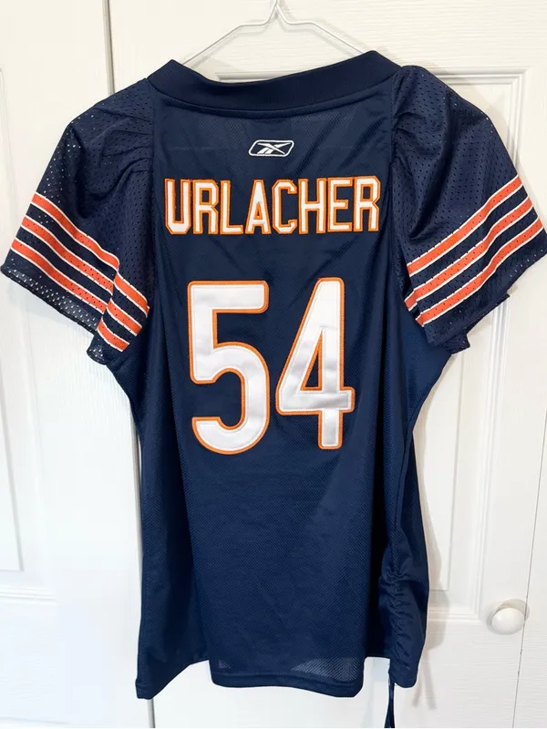 Vintage Reebok NFL Chicago Bears Brian Urlacher #54 Women's Jersey MEDIUM - Image 7