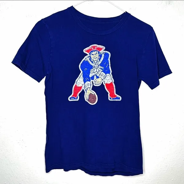 90s Tom Brady Patriots Baby Tee XS - Image 3