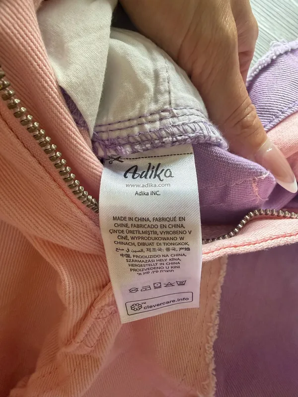 Adika pink and purple jeans  - Image 4