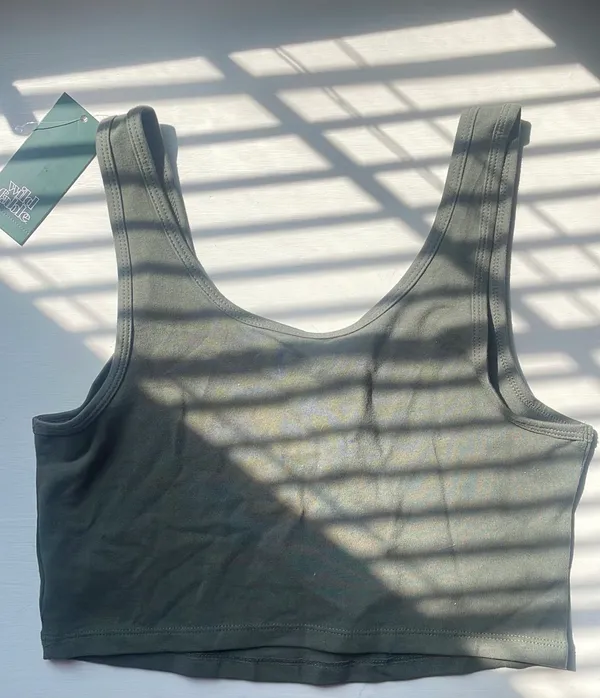 Target NWT  Green Tank Top - Image 2