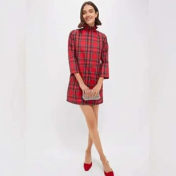 Tuckernuck ROYAL STEWART TARTAN DAPHNE DRESS Size XXS - Image 4