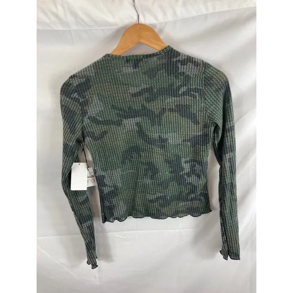 NWT La La Land Camo Waffle Knit Thermal S - Image 5
