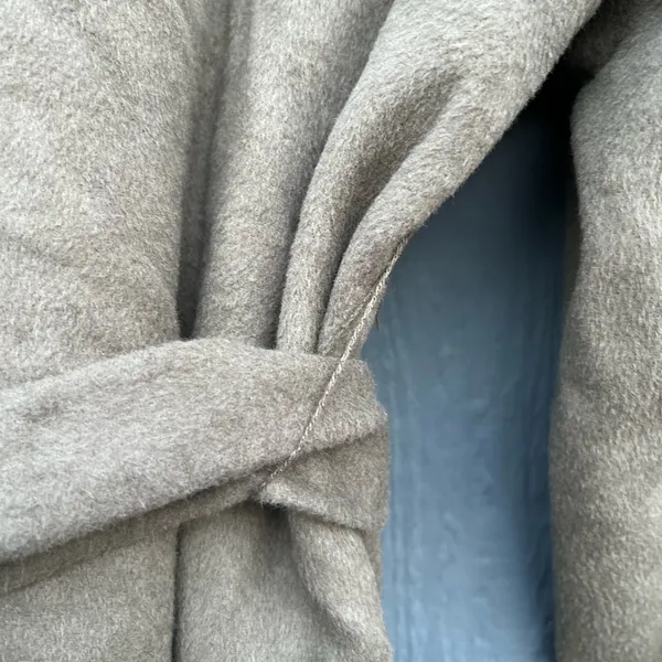 ZARA Wool Blend Coat Double Breasted Coat Size XSMALL - Image 9