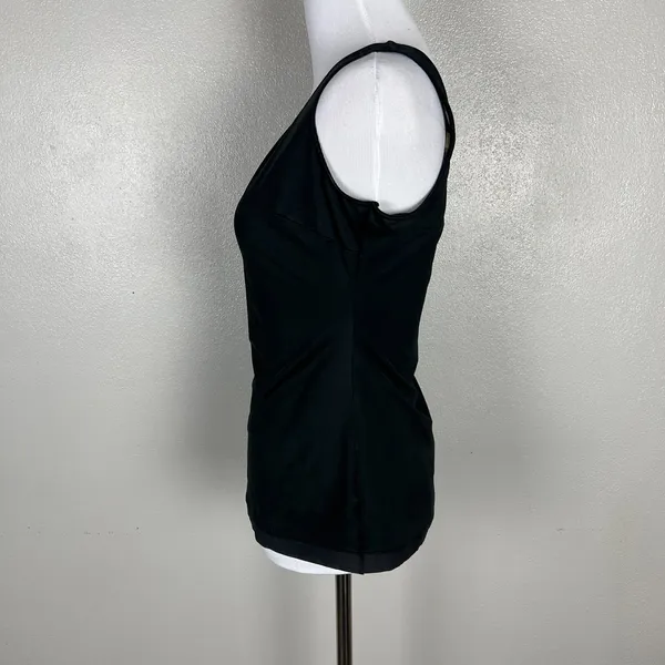Spanx Slimplicity Shaping Tank Top Womens‎ XL Black Scoop Neck Camisole Slimming - Image 7