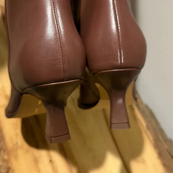 Dolce Vita Auggie‎ SOFT Leather Boots Size 8 Brown - Image 12