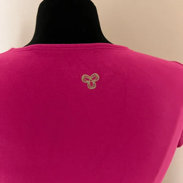 Aritzia Golden Fuchsia Crop Top - Image 3