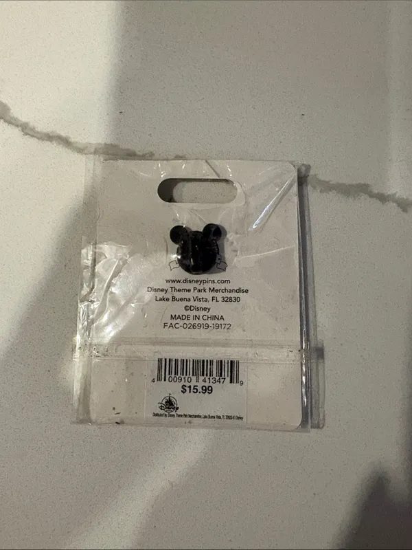 Disney Teal Minnie Ear Backpack Limited Release Pin - Image 2
