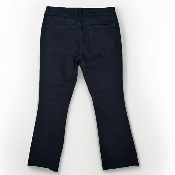DL1961 Henderson Lara Jeans Womens 28 Black Mid Rise Cropped - Image 2