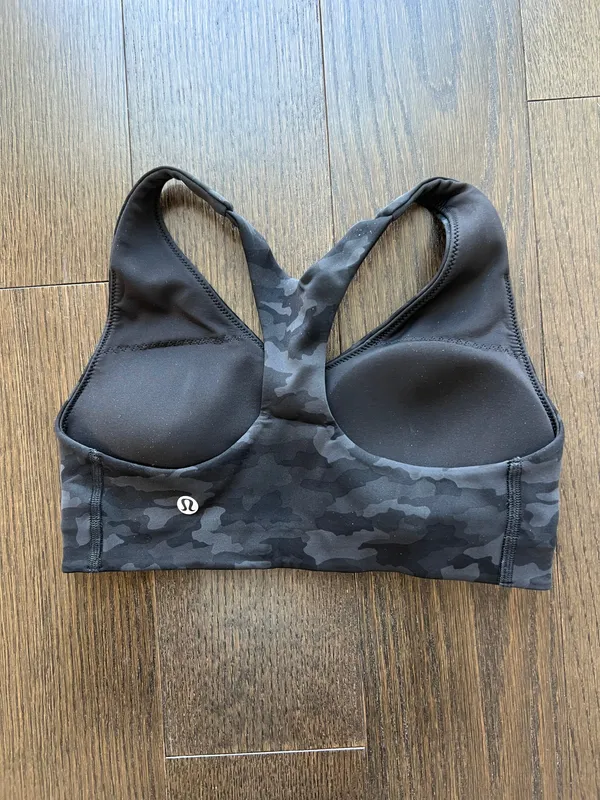 black camo sports bra - Image 2