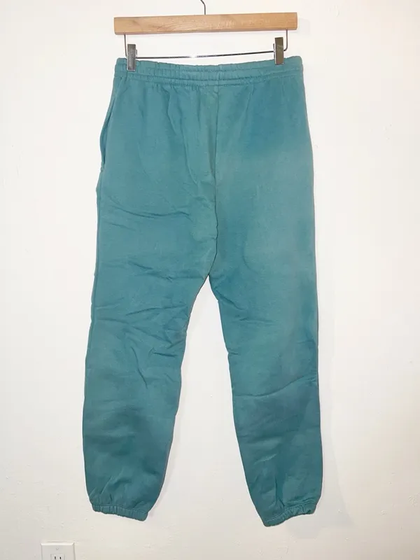 Champion Women’s Aqua Teal Drawstring Pull On Loungewear Jogger Sweatpants - Image 8