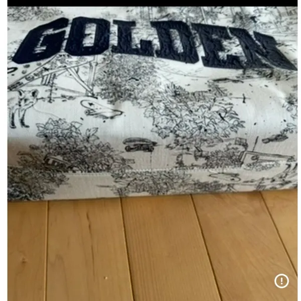 Golden Goose California Golden Sketch Tote Bag NEW - Image 3