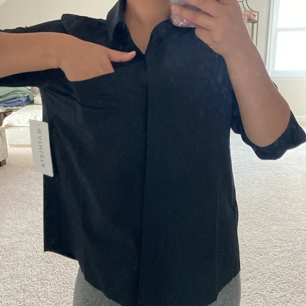 button up shirt. Fits s - Image 11