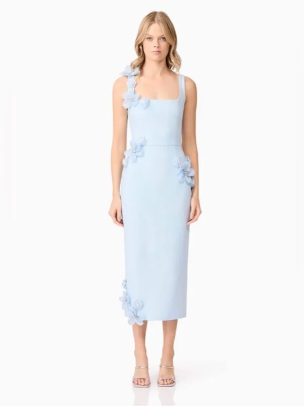 Elliatt Chantelle Dress in Blue XS - Image 12