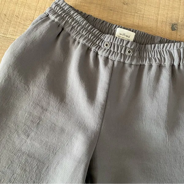 wilfred aritzia gray waistband casual joggers pants - Image 3