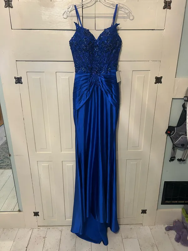Blue Prom Dress Size 0 - Image 2