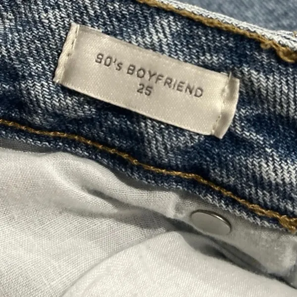PacSun Distressed 90s Boyfriend Denim Jeans Size 25 Streetwear Y2K 90s - Image 5