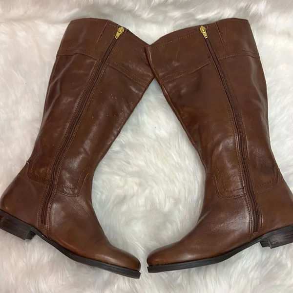 SALE! ❤️ AUDREY BROOKE Leather Riding Boots‎ - Image 4