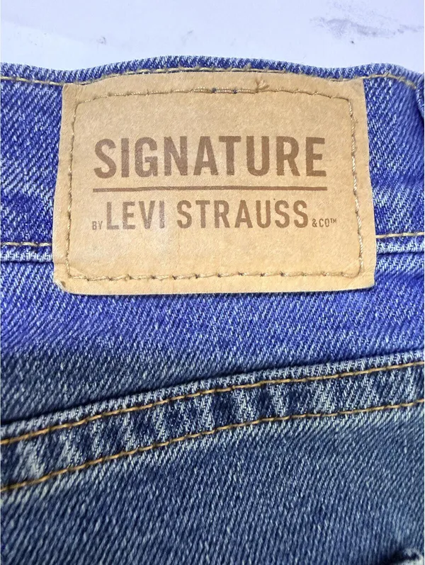 Signature by Levi Strauss Heritage High Rise Loose Crop Jeans Women’s Size 8 W29 - Image 4