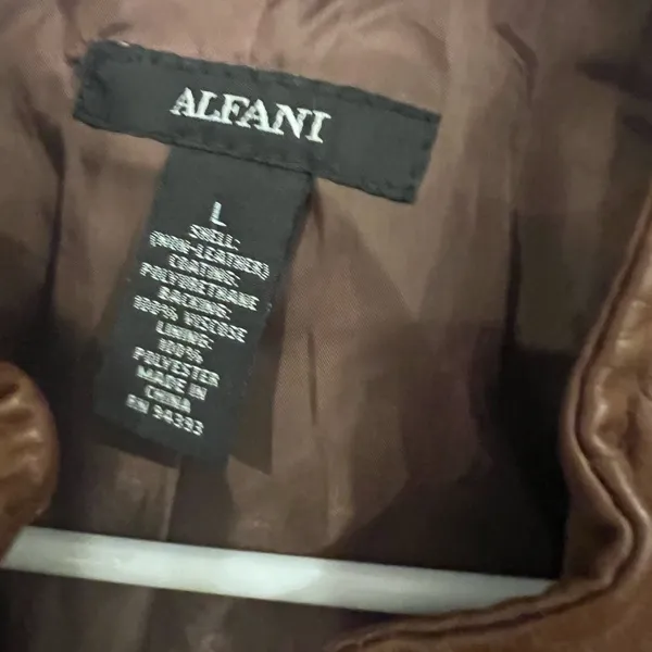 Alfani Pho leather coat - Image 3
