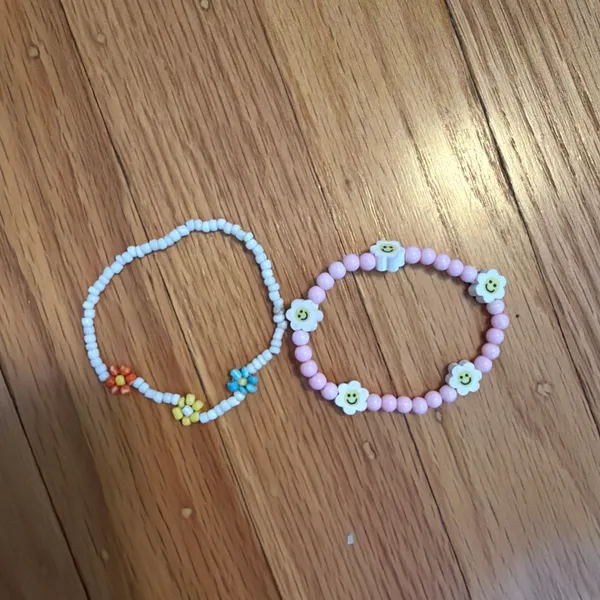 Beaded bracelets set of 2 Multiple - Image 3