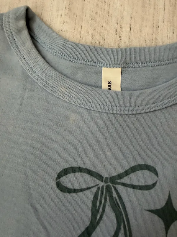 Blue Aphi Baby Tee - Image 2