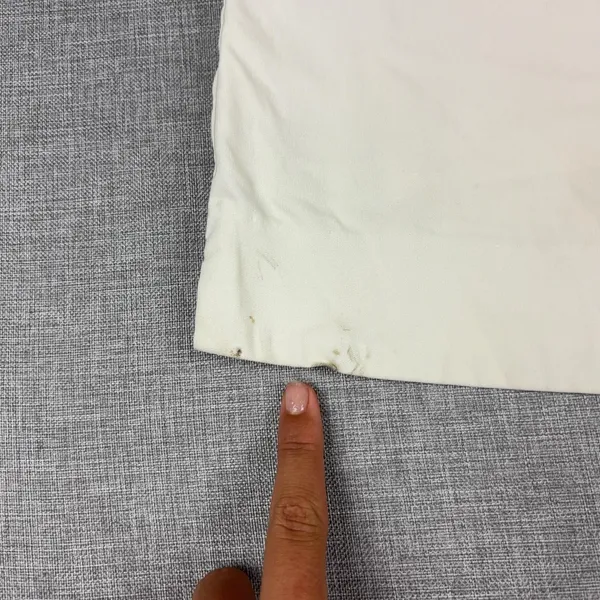 Peck‎ & Peck Skirt Womens 8 White Twill Pencil Short Pockets Anthropologie - Image 7