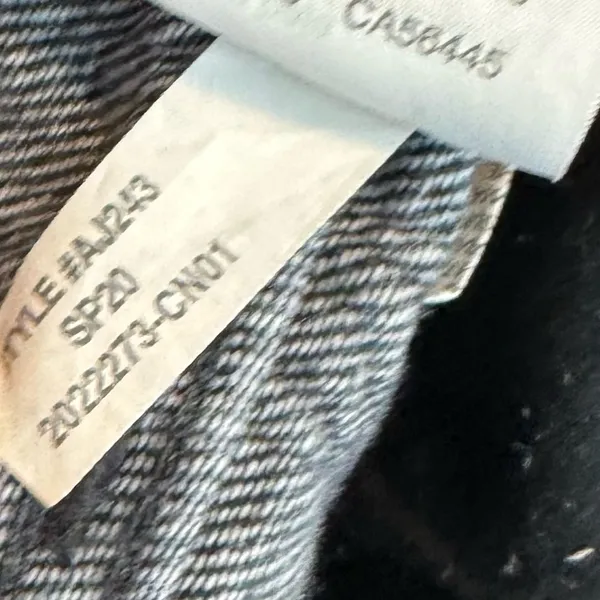 Madewell Relaxed Denim‎ Jean Shorts In Calverley Wash 27 black gray wash summer - Image 6