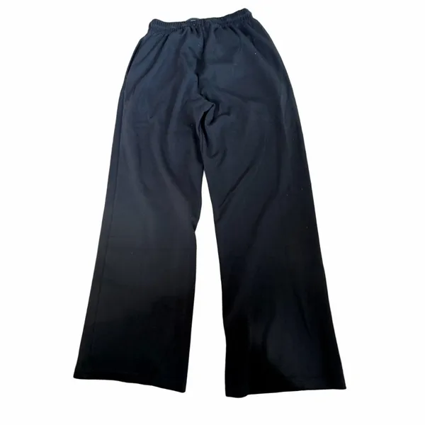 157 Alma Women’s Black Wide-Leg Drawstring Pants - Image 2