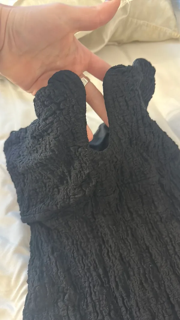Showpo strapless black formal dress - Image 4
