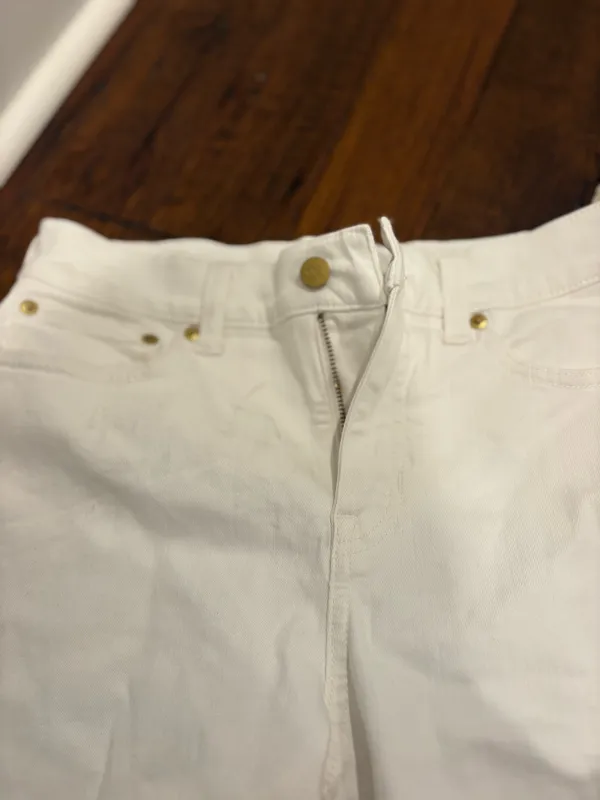 J. Crew white jeans - Image 4