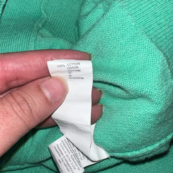 GAP‎ Mint Green V-Neck Button Cardigan - Image 4