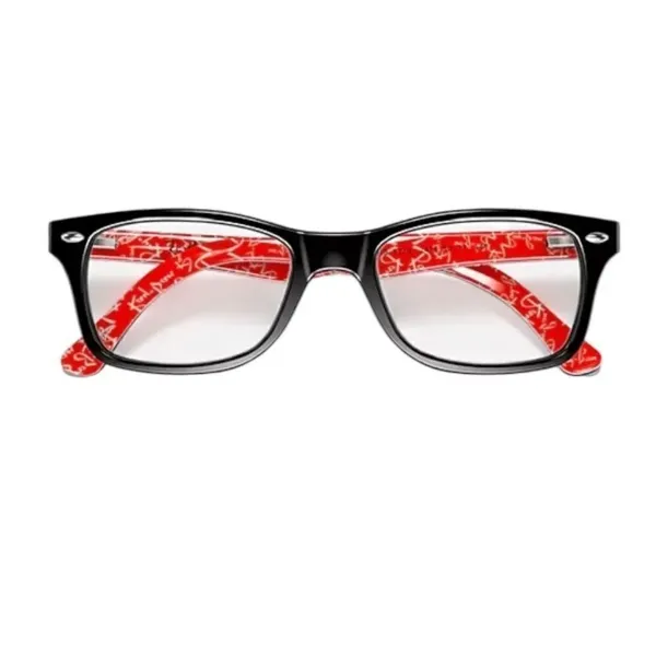 Ray-Ban Eyeglasses Frames RB5184 2479 Black Orange Round Full Rim with case - Image 2