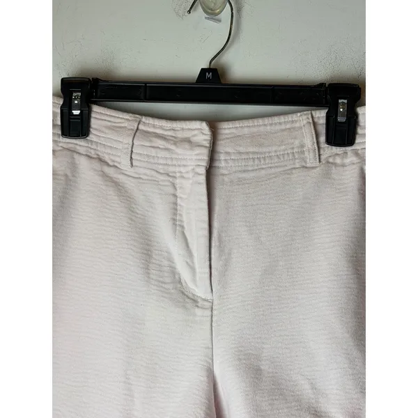 Boden Shorts Women 6 Pink Textured Cotton Modal‎ Chino Preppy Outdoor Designer - Image 6