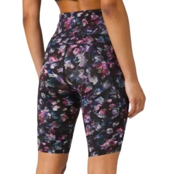 Lululemon Fast Free Short 10" Inseam Non-Reflective Activate Floral Multi Size 6 - Image 2