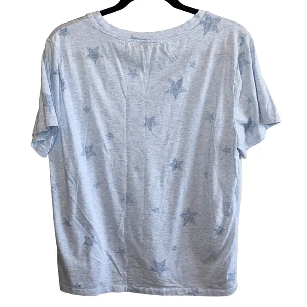 Splendid Star Print Tee XXL Blue‎ Short Sleeve Soft Casual T Shirt - Image 2