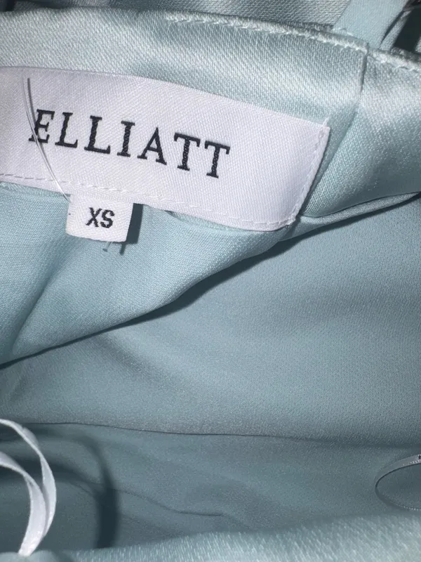 NEW ELLIATT Marcella Strapless Sea Green Gown Sz XS - Image 7