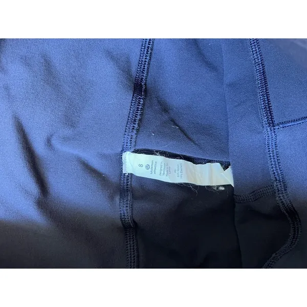 Lululemon Reveal Crop 15"‎ in Midnight Navy Blue size 8 No Flaws - Image 6