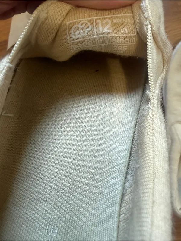 Merinos Slip On Sneakers Merino Wool Comfort Shoes Beige 12 - Image 7