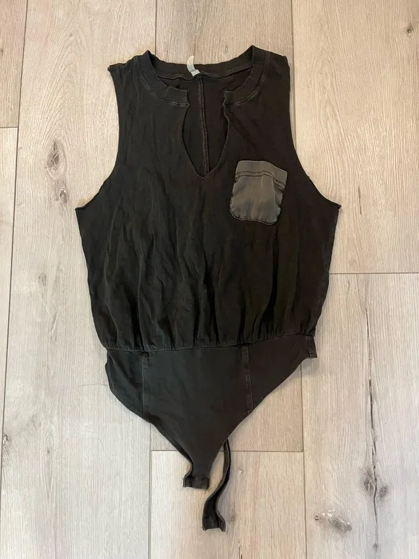 Free People Intimately Tank Bodysuit with Pocket - Image 6