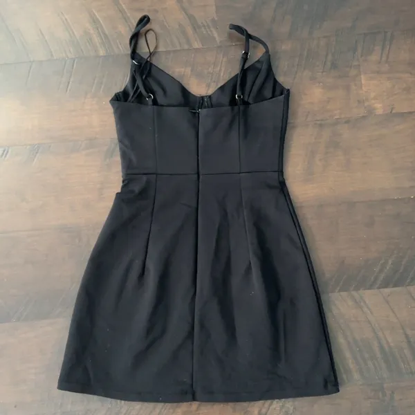 Princess Polly Black Mini Dress - Image 12