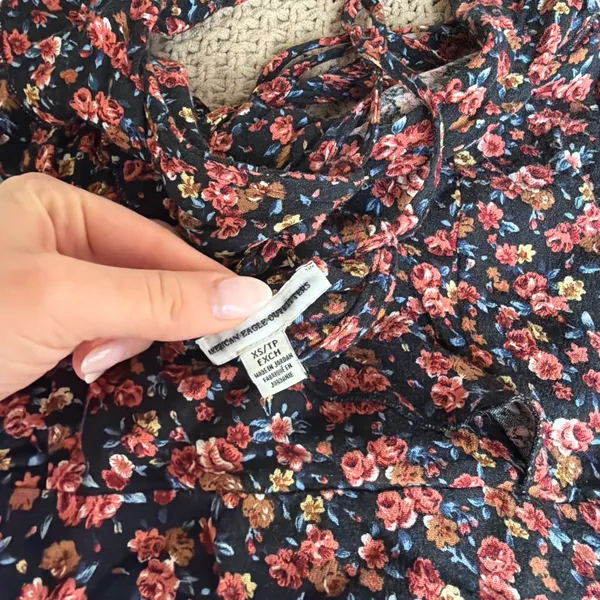 American Eagle Floral Dress - Image 5