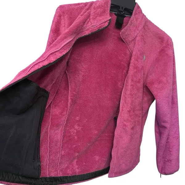 The North Face Womens Pink HyVent snow‎ Ski Jacket Hooded Waterproof 3in1 Large - Image 12