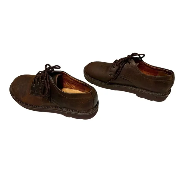 Natural Sport Brown Lace-Up Shoes - Image 8