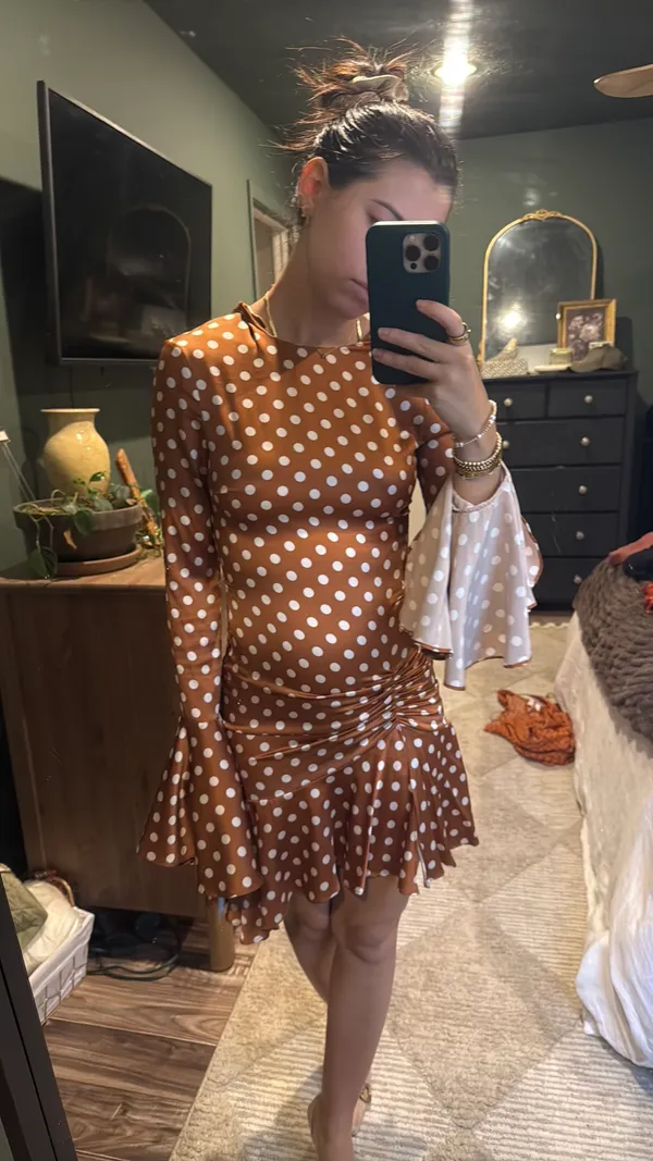 Caroline Constas Monique Mini Dress - Image 3