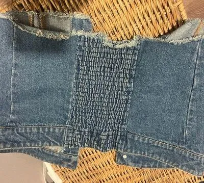 Cheeky Bliss Denim Top - Image 4