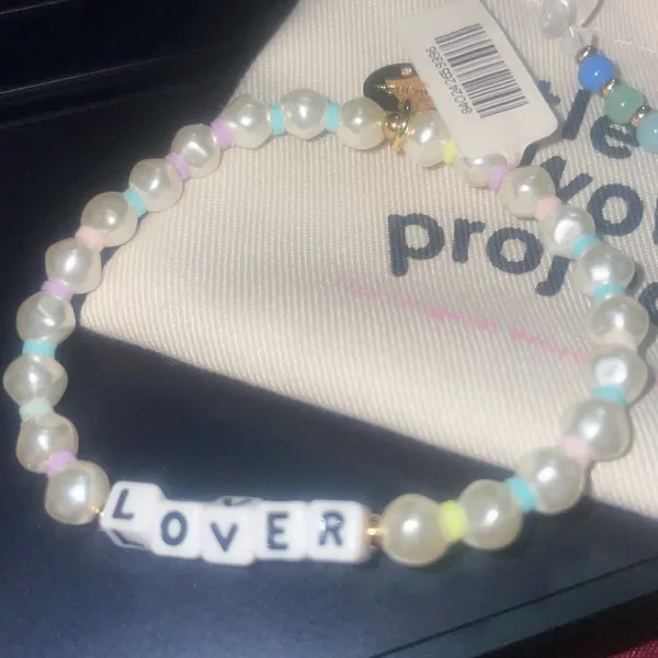 Little Words Project Beaded Bracelets Set Blue - Image 8